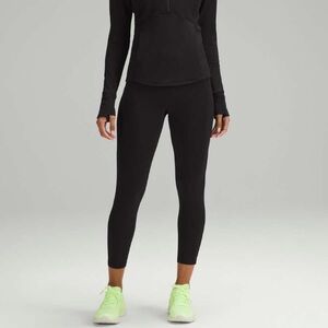 Lululemon Fast and Free High-Rise Fleece Tight 25" *Pockets
Black